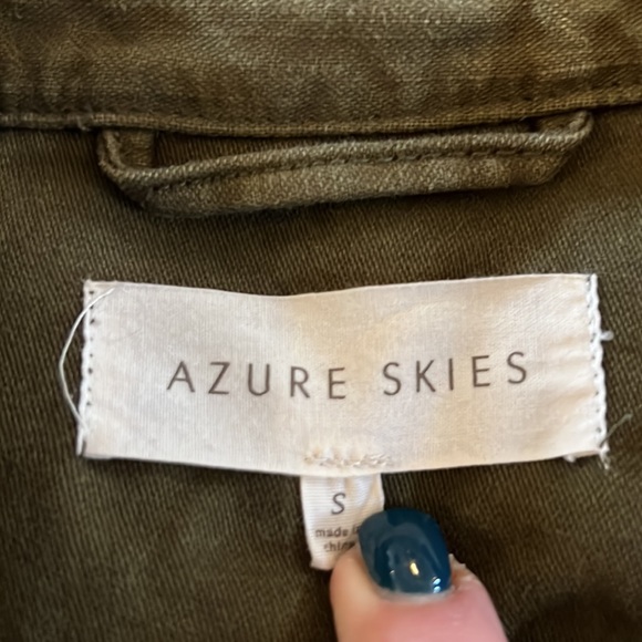 Azure Skies Aritzia Simile Utility Jacket Small - Picture 9 of 9